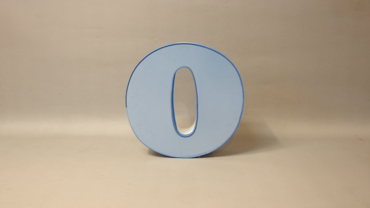Baby Blue Buchstaben