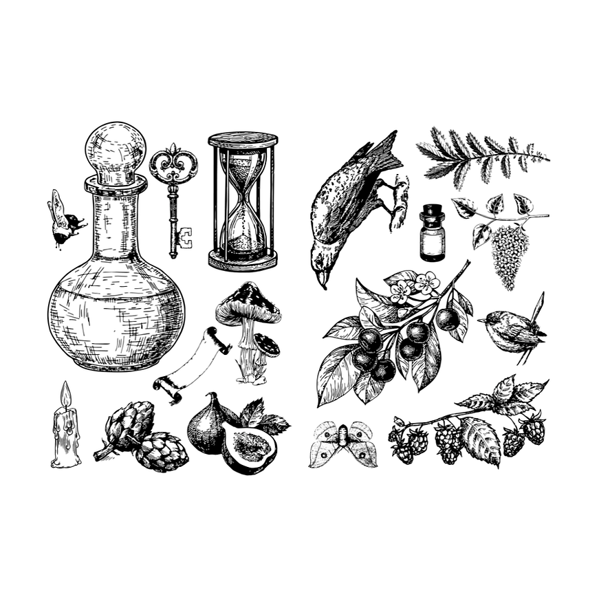 Made by Marley Möbel Stempel - Dark Magic
