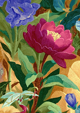 Decoupage Papier Floral Jungle