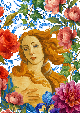 Decoupage Papier Goddess