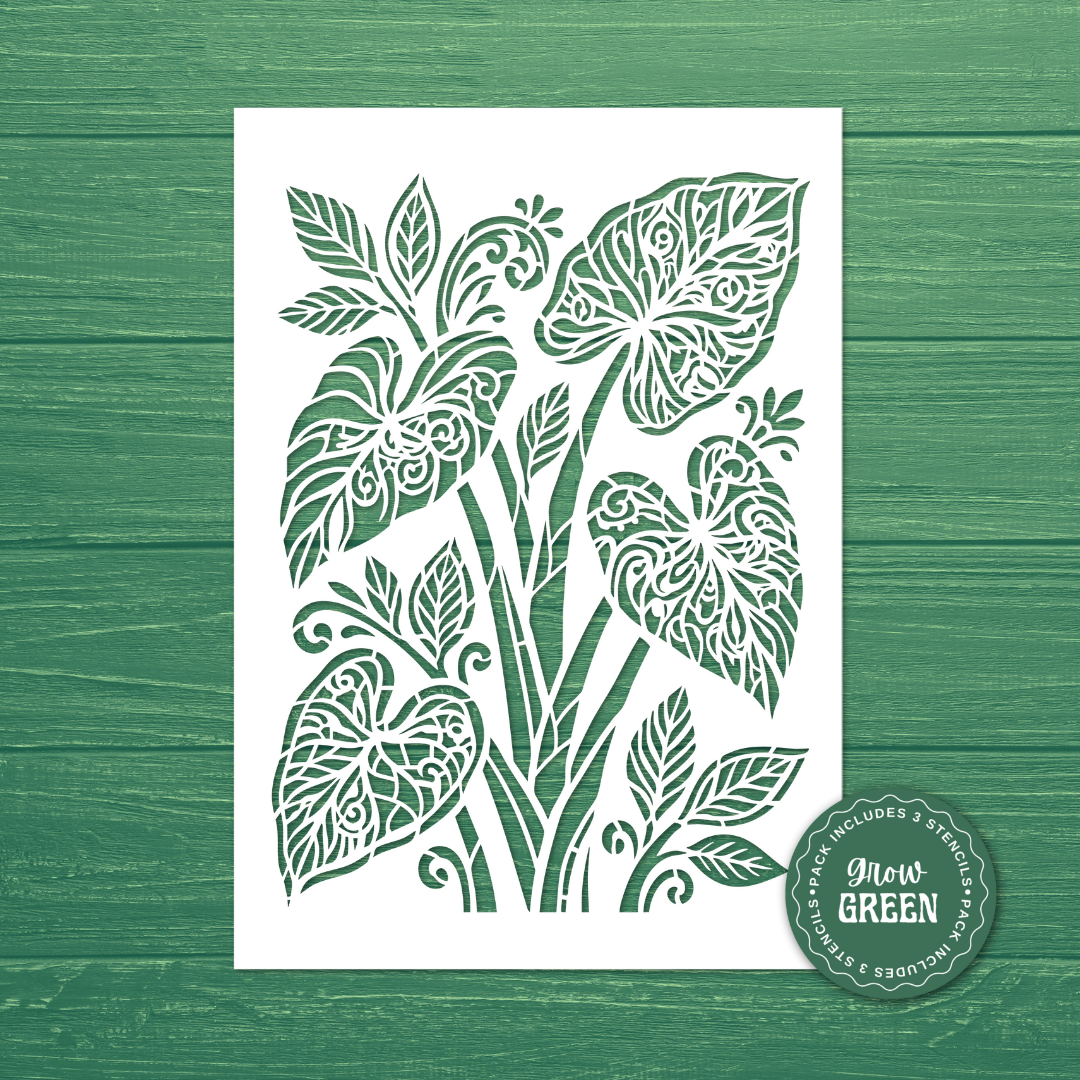 Schablonen für Kunst & Basteln von Made by Marley - Grow Green
