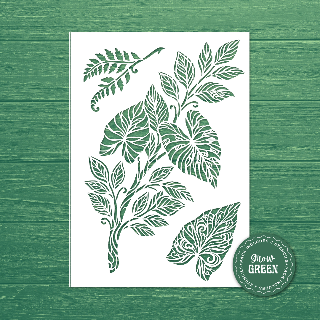 Schablonen für Kunst & Basteln von Made by Marley - Grow Green