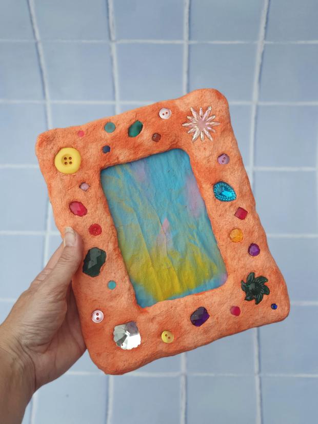 Paper-Pulp Workshop mit Anuschka von Hipaholic